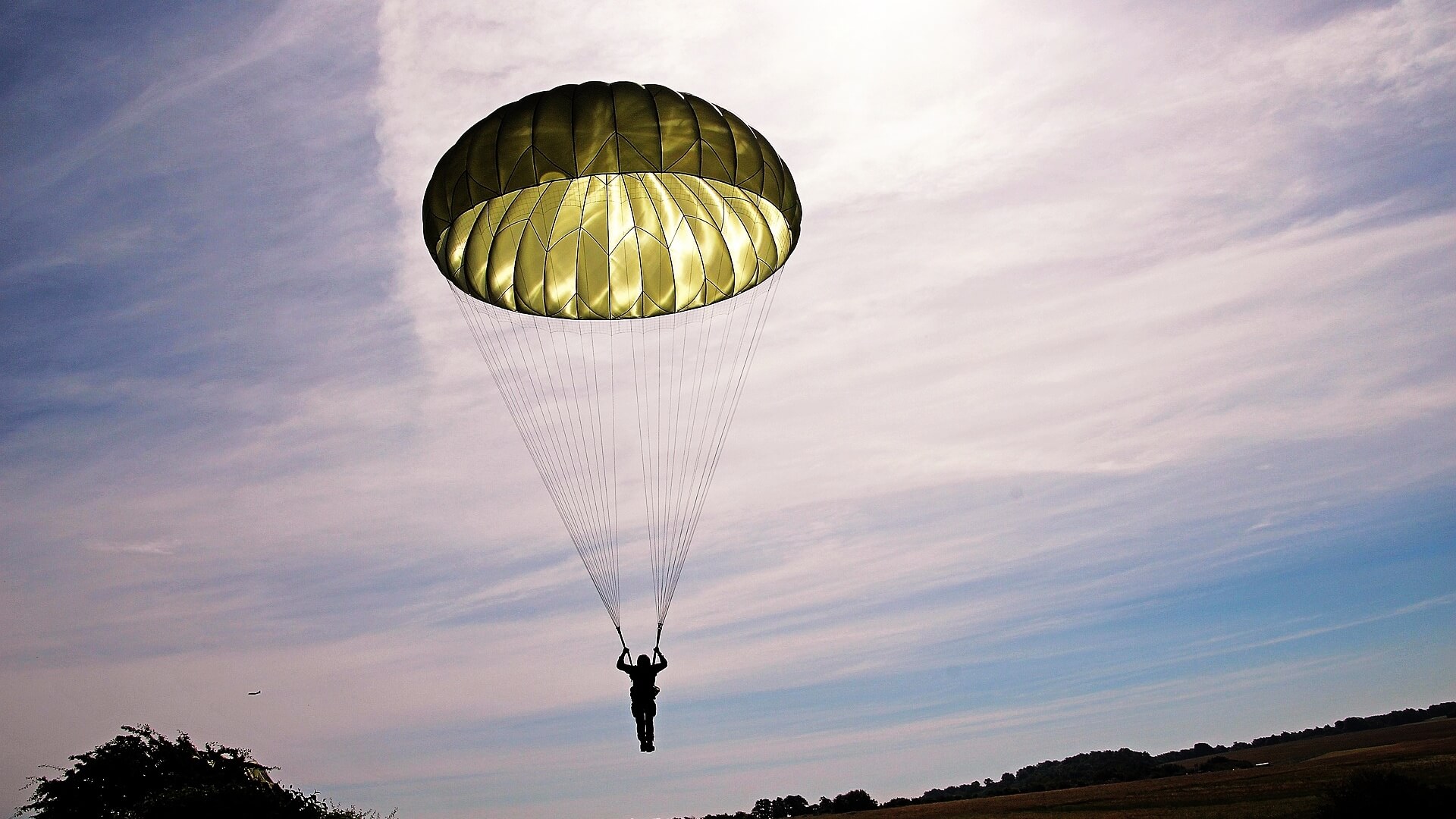 Fallschirmspringen in und um Täuffelen