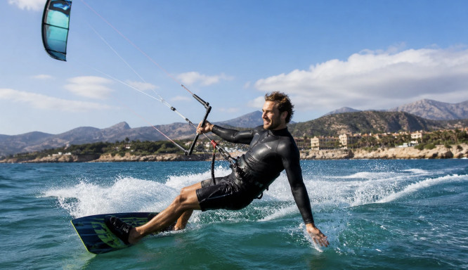 kitesurfen auf mallorca